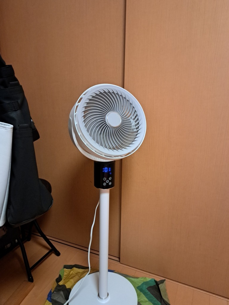 サーキュレーター 扇風機 DCモーター 3D首振り 5000万個マイナス