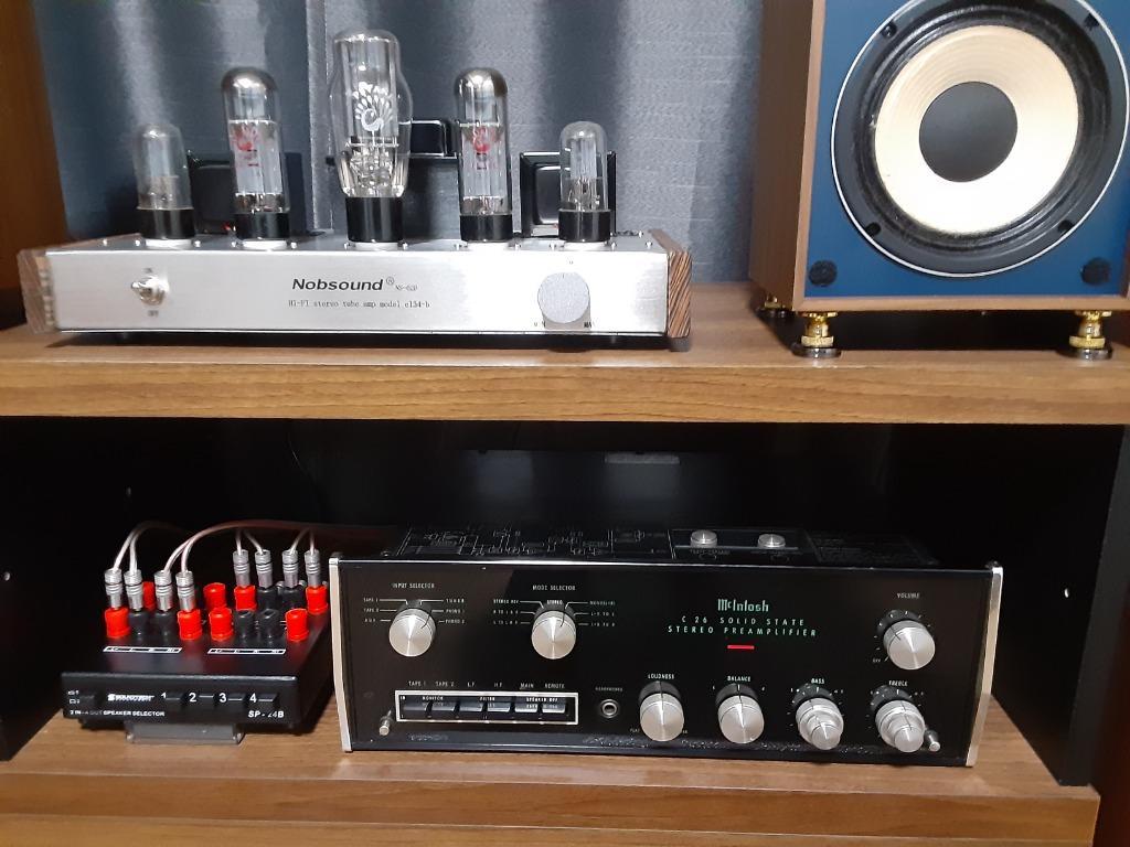 高級感溢れ】 Nobsound HiFi EL34 完全に手作り 真空管アンプ 高級感溢れ】 Nobsound HiFi EL34 完全に手作り 真空管アンプ