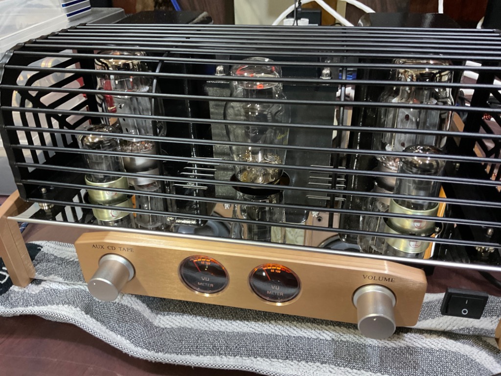 Nobsound KT88 真空管アンプ HiFi 2.0チャンネル A級 ステレオ