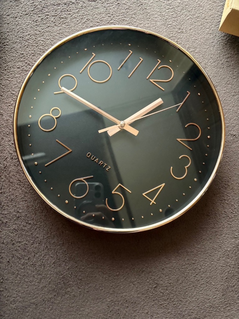 壁掛け時計 静か 静音 北欧 連続 秒針 見やすい 音がしない おしゃれ