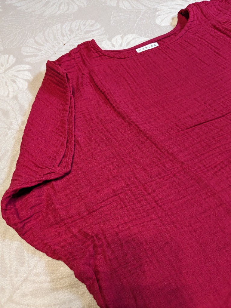 UCHINOクレープガーゼドルマンタックレディスTシャツ 楽天市場】クレープガーゼ UCHINO ドルマンタック レディース T