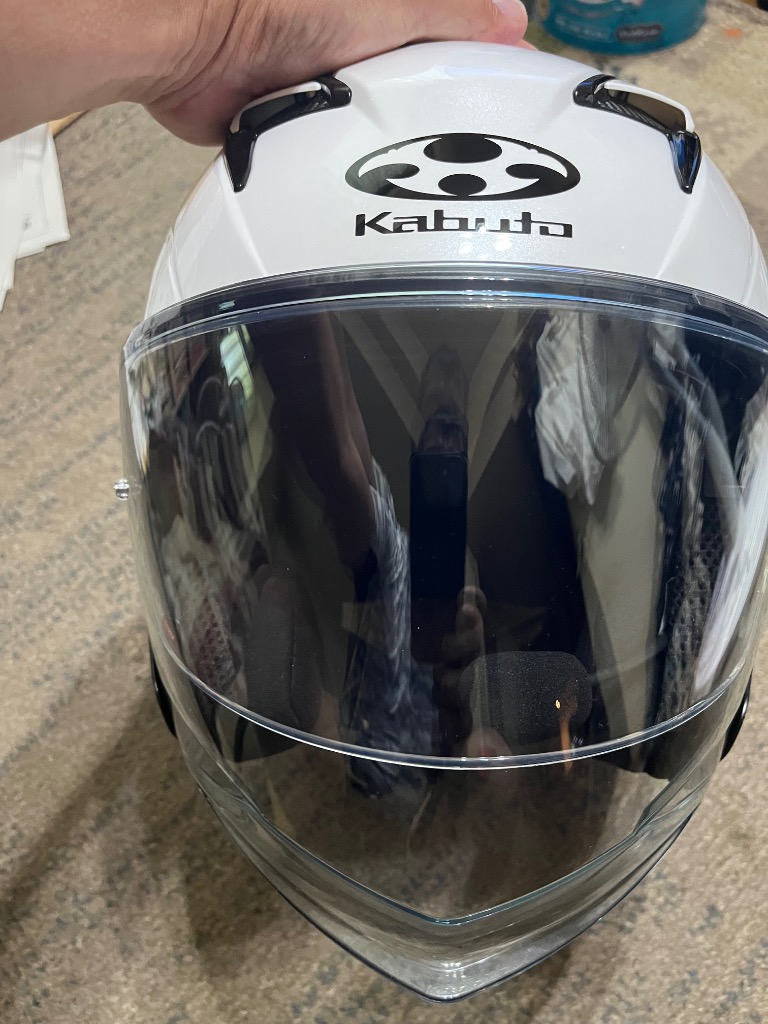 OGK Kabuto EXCEED-2 Lサイズ（59-60cm） パールホワイト EXCEED