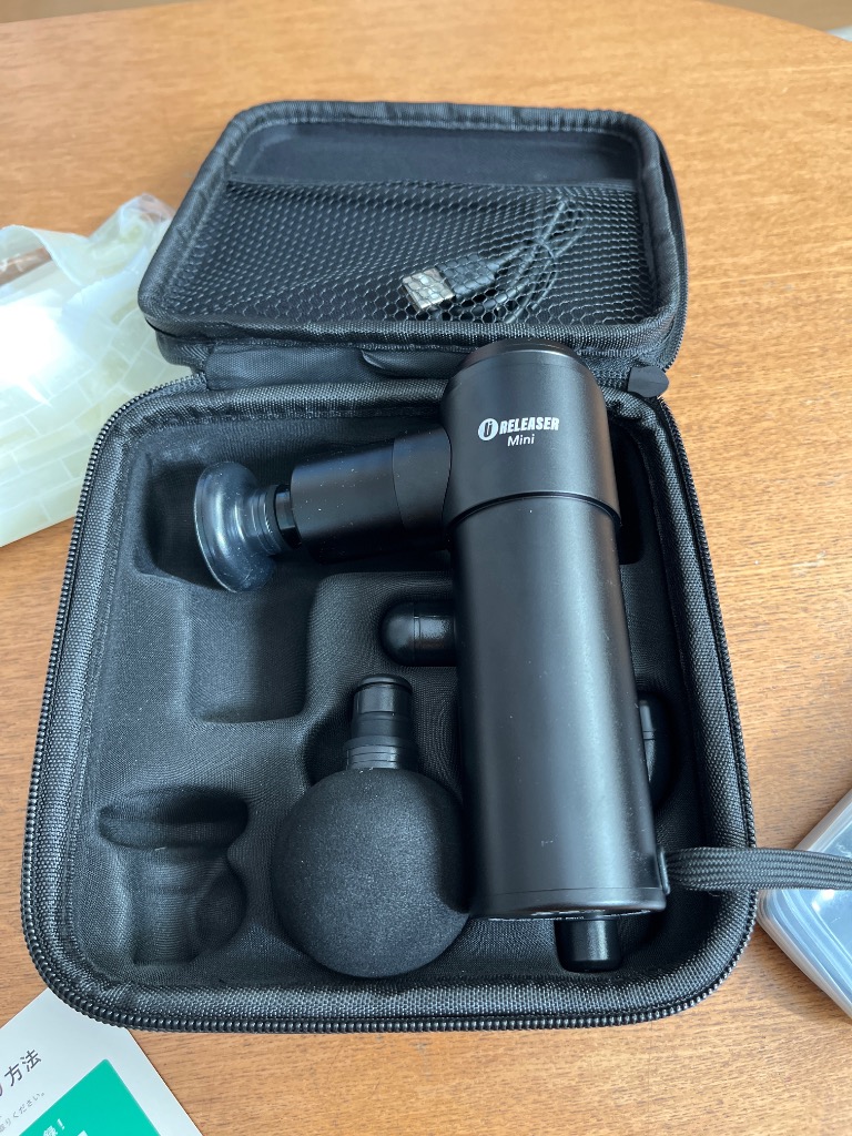 uFit マッサージガン RELEASER Mini 軽量 ミニ 筋膜リリース