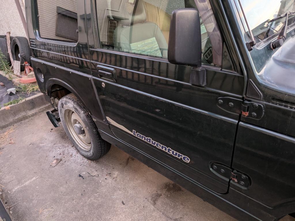 未使用品　オリジン製　ジムニーja11　FRPリアフェンダーカバー左右 ORIGIN Labo. Jimny オリジン FRP リア・フェンダーカバー 左右