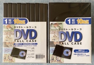 ELECOM 【正規代理店】 エレコム CCD-DVD03BK トールケース