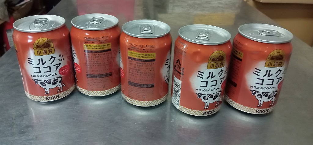 キリン 小岩井 ミルクとココア280g缶×2ケース（全48本） 送料