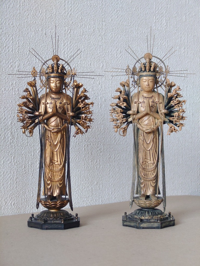イスム　TanaCOCORO[掌] 千手観音 慶派 仏像フィギュア TanaCOCORO[掌] 千手観音～慶派～ | 仏像フィギュアのイスム