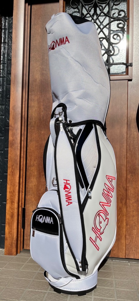 希少品 美品 HONMA ホンマ 本間 クラシック 本革 レザー キャディバッグ 希少品 美品 HONMA ホンマ 本間 クラシック 本革 レザー