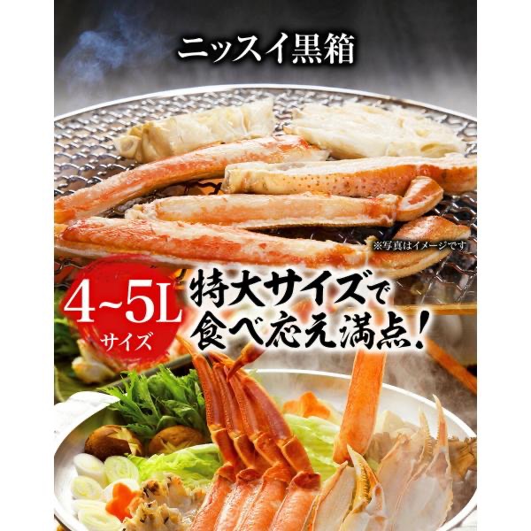 401：超特大10L～8L生ずわい蟹半むき身満足セット 1kg超（総