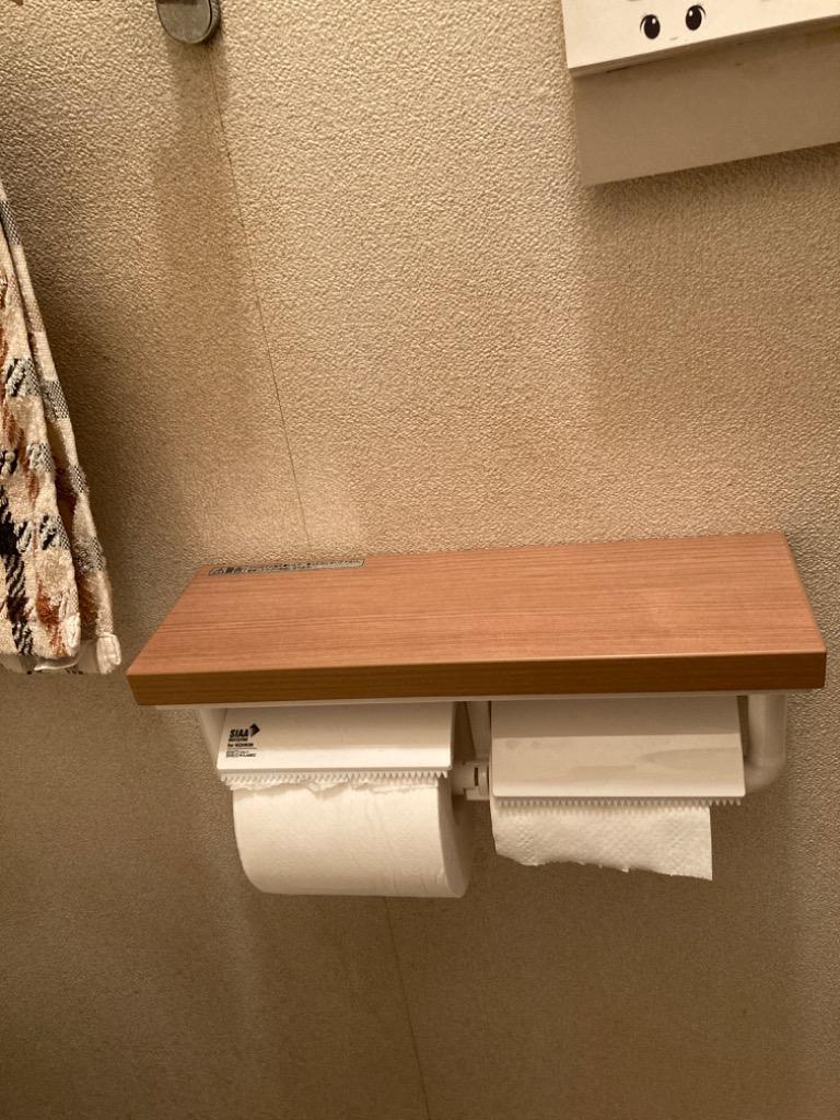 ☆あすつく☆ トイレットペーパーホルダー INAX/イナックス/LIXIL/リクシル CF-AA64KU 棚付2連紙巻器/ アクセサリー  CFAA64KU[CF-A63KUの後継品] :cf-aa64ku:住宅設備のプロショップDOOON!! - 通販 - Yahoo!ショッピング