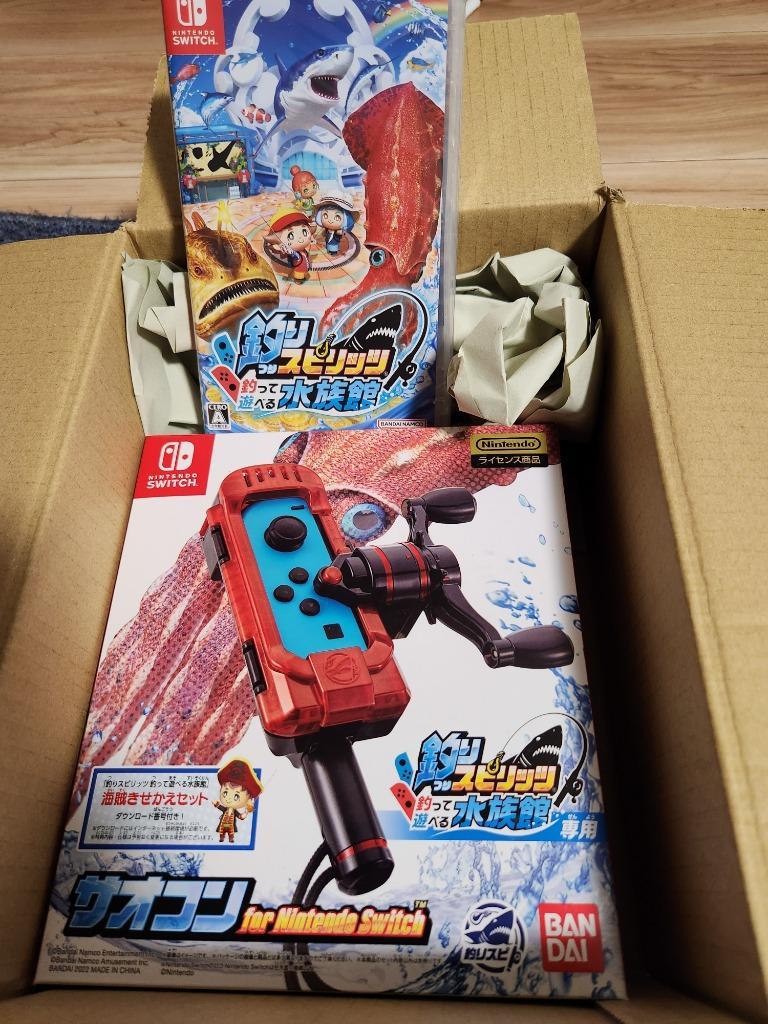 Nintendo Switch 【サオコンセット】NSW 釣りスピリッツ 釣って
