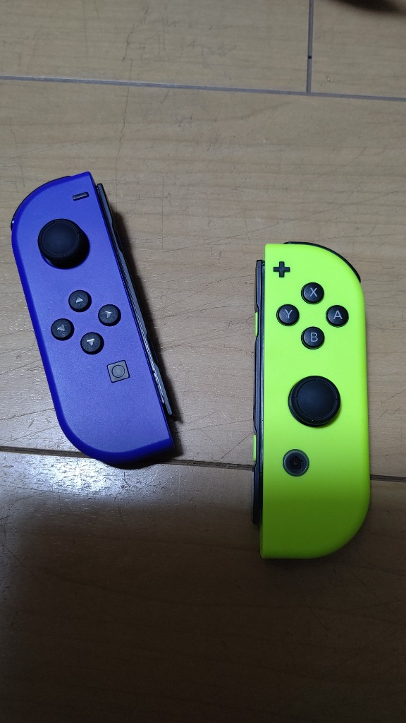 Joy-Con(L) ブルー / (R) ネオンイエロー（ジョイコン 