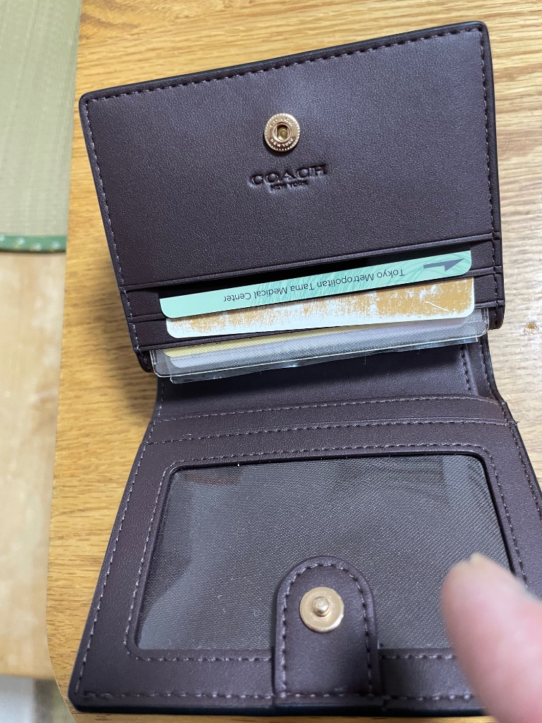 COACH（コーチ） 二つ折り財布 財布 折り財布 二つ折り ミニ財布