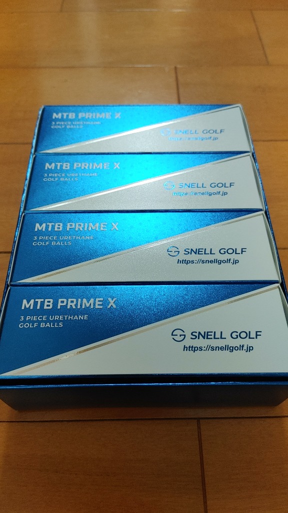 Snell Golf MTB PRIME X（白）１ダース 日本正規品 □ USGA/R&A公認球