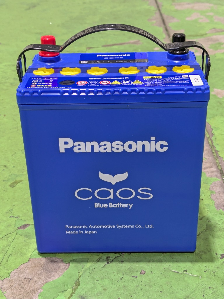 パナソニック国産車バッテリー カオス N-60B19L/C8 CAOS Amazon | パナソニック(Panasonic) 国産車バッテリー カオス N