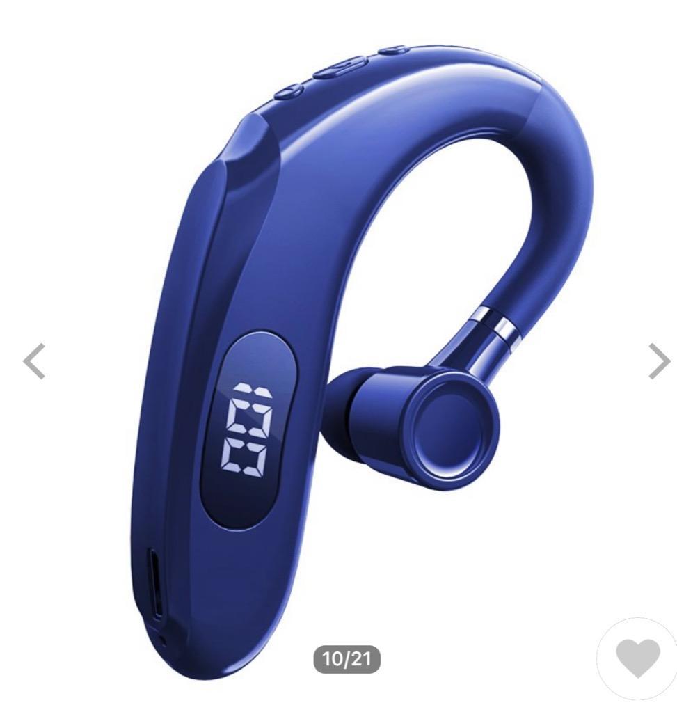 安心の定価販売】 ♢ワイヤレスイヤホン 耳掛け 片耳 ハンズフリー Bluetooth 5.2 econet.bi
