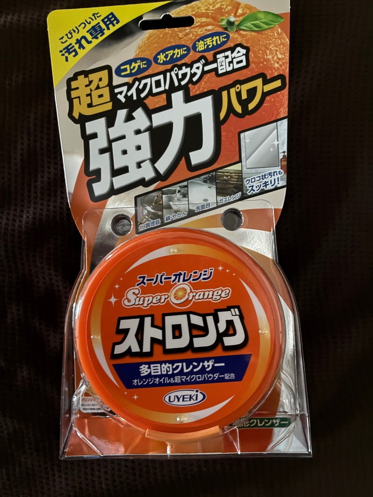 UYEKI（ウエキ） クレンザー スーパーオレンジ ストロング 95g 研磨剤