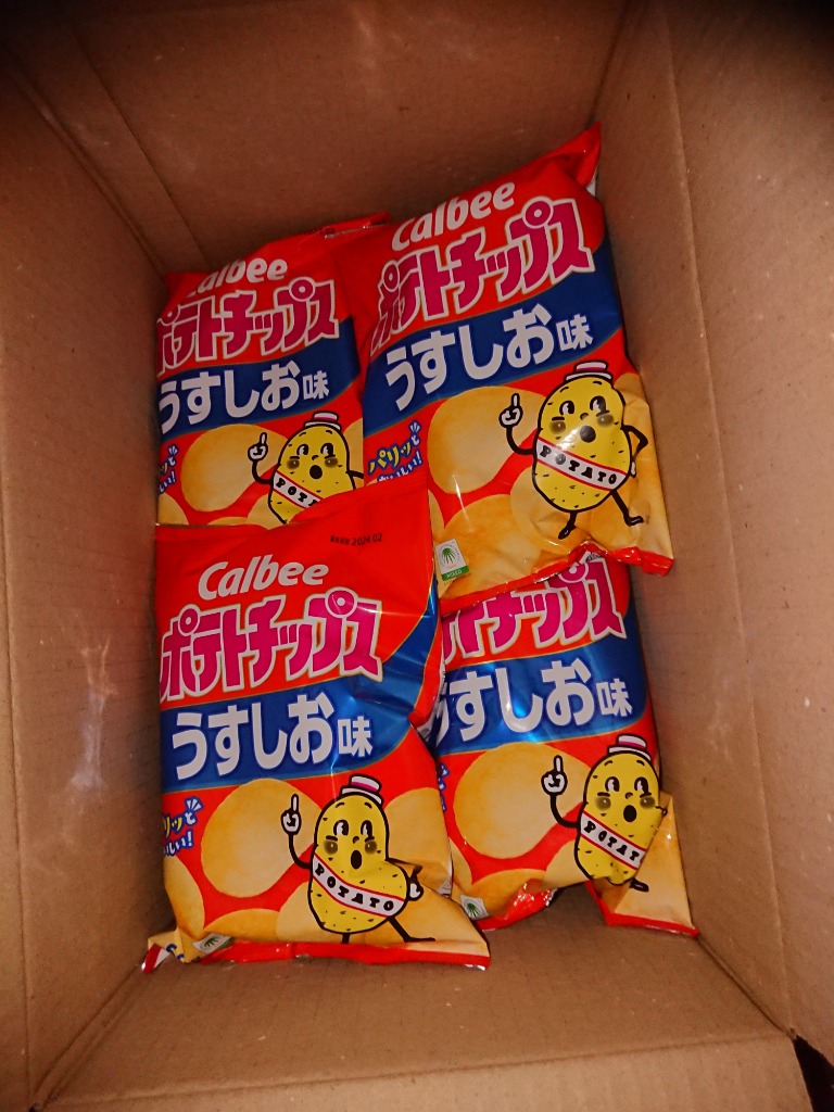 カルビー ポテトチップス うすしお味 ６０ｇ×12個セット/ポテトチップス スナック