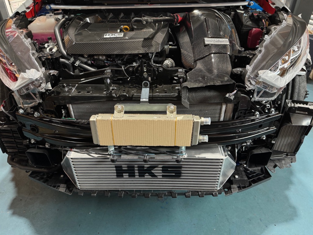HKS（エッチケーエス） オイルクーラーキットブラック GRヤリス