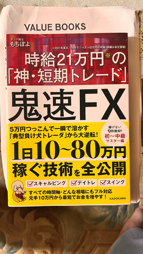 鬼速FX 時給21万円の「神・短期トレード」 もちぽよ／著