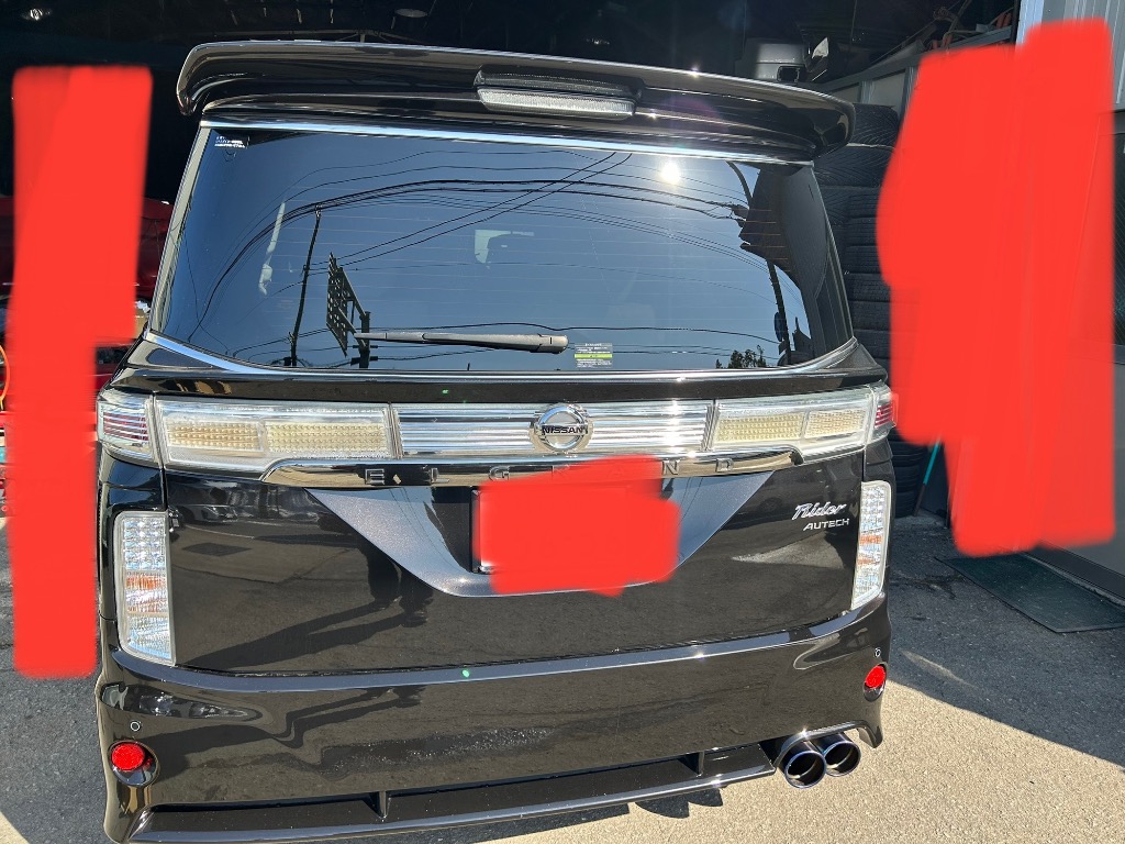 Valenti ヴァレンティ スモーク ロアテールランプ E52 エルグランド ヴァレンティからE52エルグランド用「ジュエルLEDテールランプ