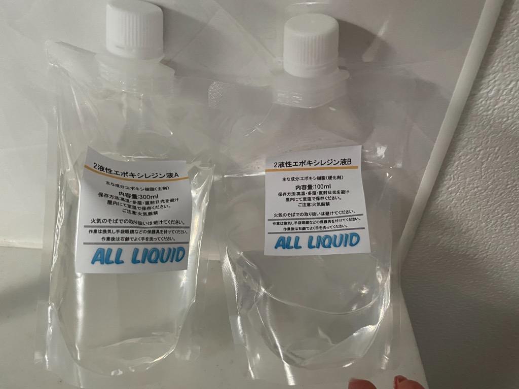 エポキシ樹脂 2液性エポキシレジン液 透明 400ml(A300ml,B100ml) DIY レジンアクセサリー ハンドメイド :epokisix2- 400ml:薬品市場 - 通販 - Yahoo!ショッピング