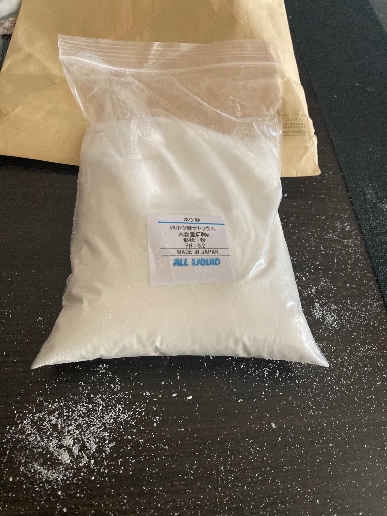 ホウ砂 500g(スライム作りに最適) : 薬品市場 - 通販 - Yahoo!ショッピング