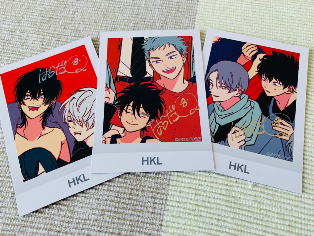 はらだ 「大阪ハッピークソライフ」 ランダムトレーディングカード3枚