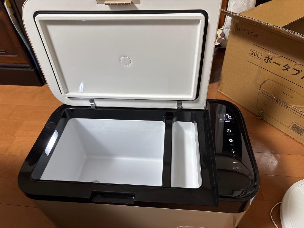 車載対応 冷蔵冷凍庫 【中古】 K-20 20L ポータブル冷蔵庫 KFERA-20-WH 20Lポータブル冷蔵庫 1台 kuraca 【通販モノタロウ】