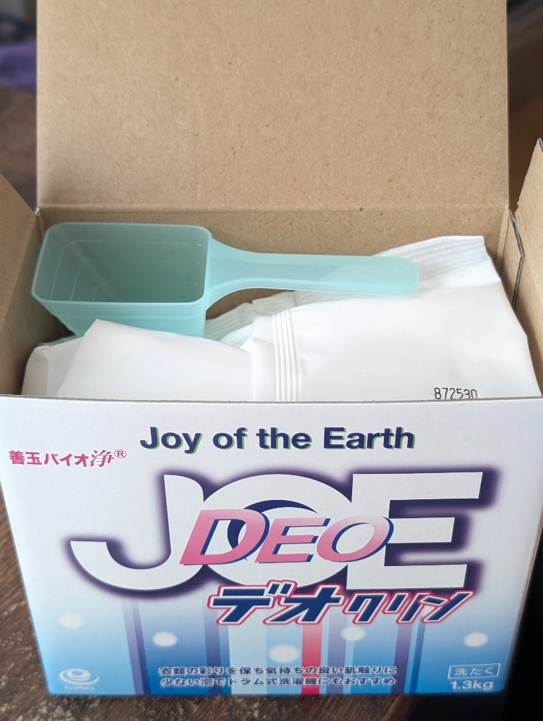 善玉バイオ洗剤 洗たく用 浄 デオクリン 1.3kg12個 Amazon.co.jp: エコプラッツ 善玉バイオ浄 JOE デオクリン 無