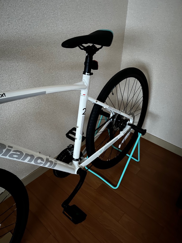 即納)BIANCHI ビアンキ アロイ ディスプレイスタンド チェレステ 