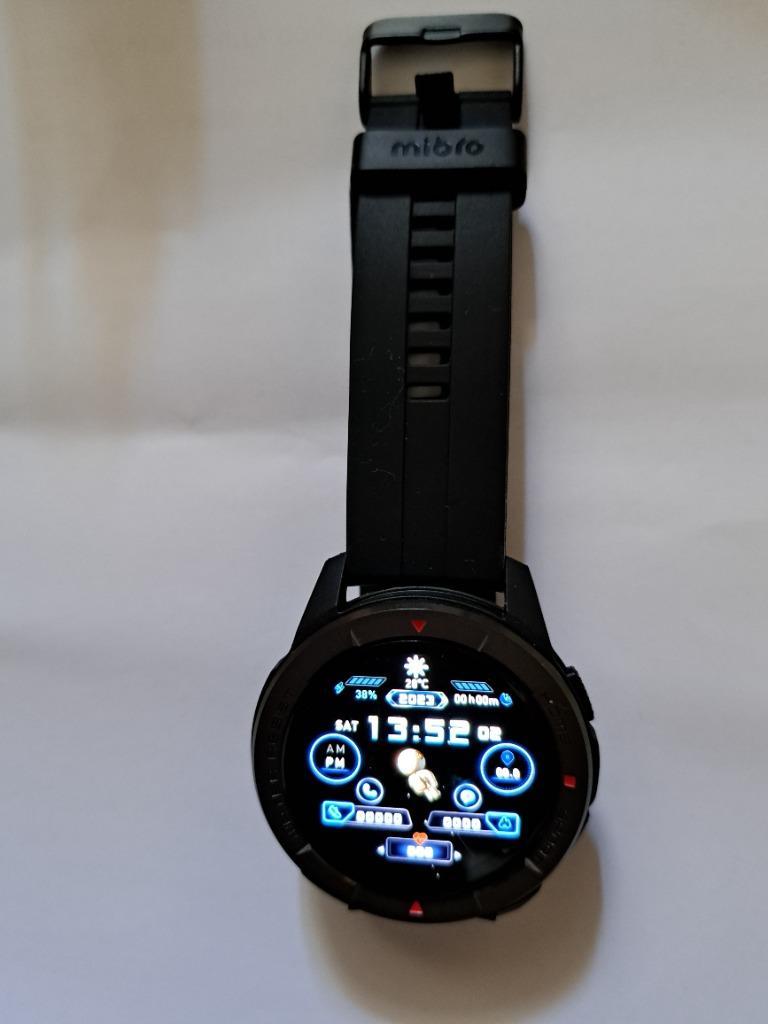 クーポン有 Mibro Watch X1 スマートウォッチ 常時表示可能 タフモデル 本体セット Bluetooth 24時間  心拍数/SpO2/睡眠計測 国内在庫即納品 ( Xiaomi mibro )