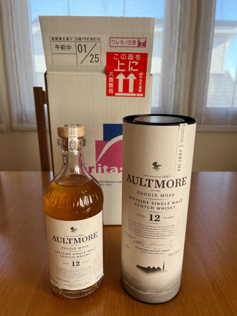 オルトモア 12年 シングルモルトウイスキー 46度 700ml 箱付