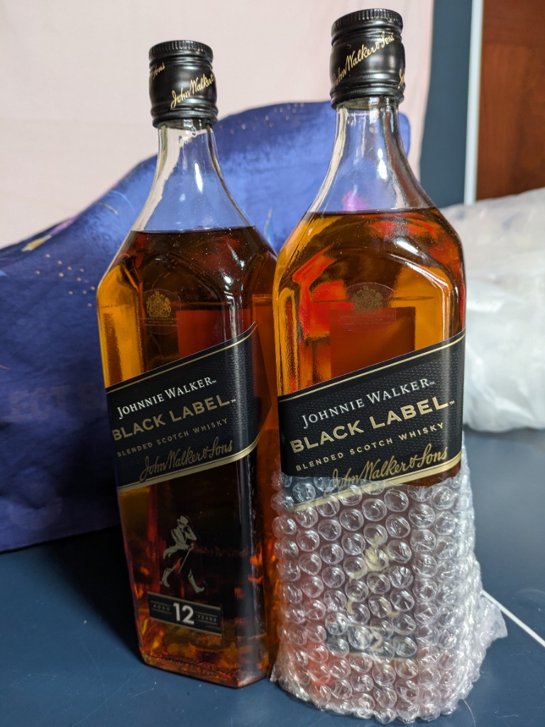 ジョニー ウォーカー ブラックラベル 黒 ラベル 12年 1000ml