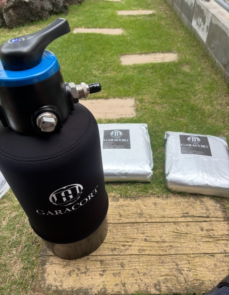 ガラコート 純水器 切替ヘッド イオン交換樹脂セット 洗車用 【1年間