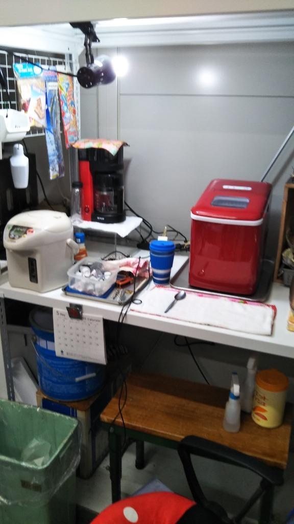 ベルソス 家庭用 コンパクト高速製氷機 (レッド) VS-ICE07RD