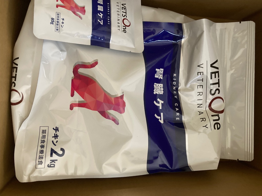 ベッツワンベテリナリー 猫用 腎臓ケア チキン 2kgのレビュー・口コミ