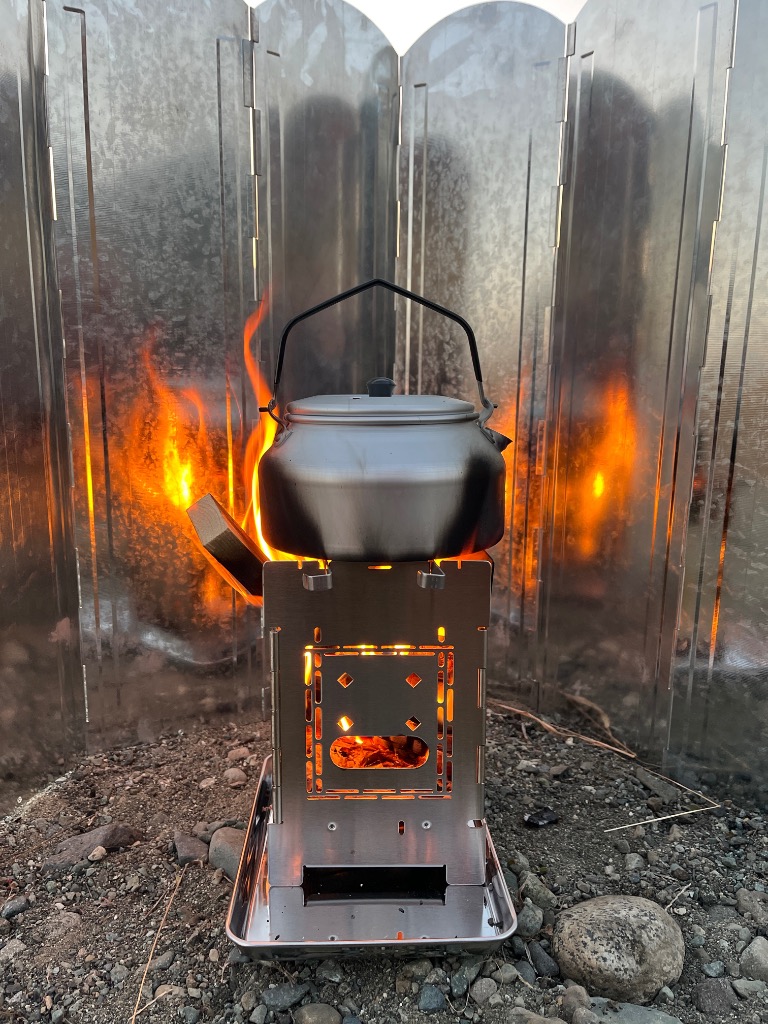 【未使用品】FIREBOX G2 薪ストーブ Firebox Stove G2 ファイヤーボックス ステンレス 中古 【公式通販】