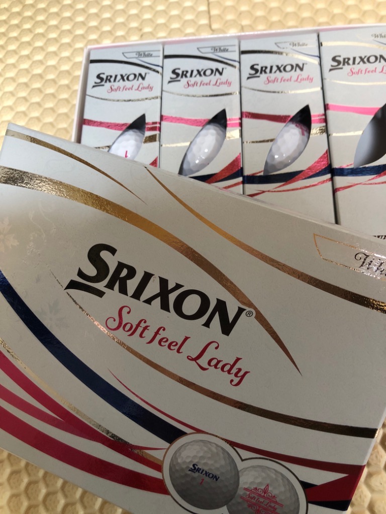 Srixon - ゴルフボール　女性用 ゴルフボールNEW「スリクソン SOFT FEEL LADY」新発売 ～高弾道