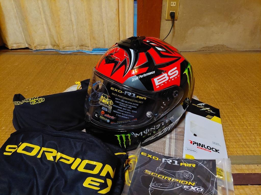 バイク ヘルメット フルフェイス スコーピオン EXO R1 ファビオ