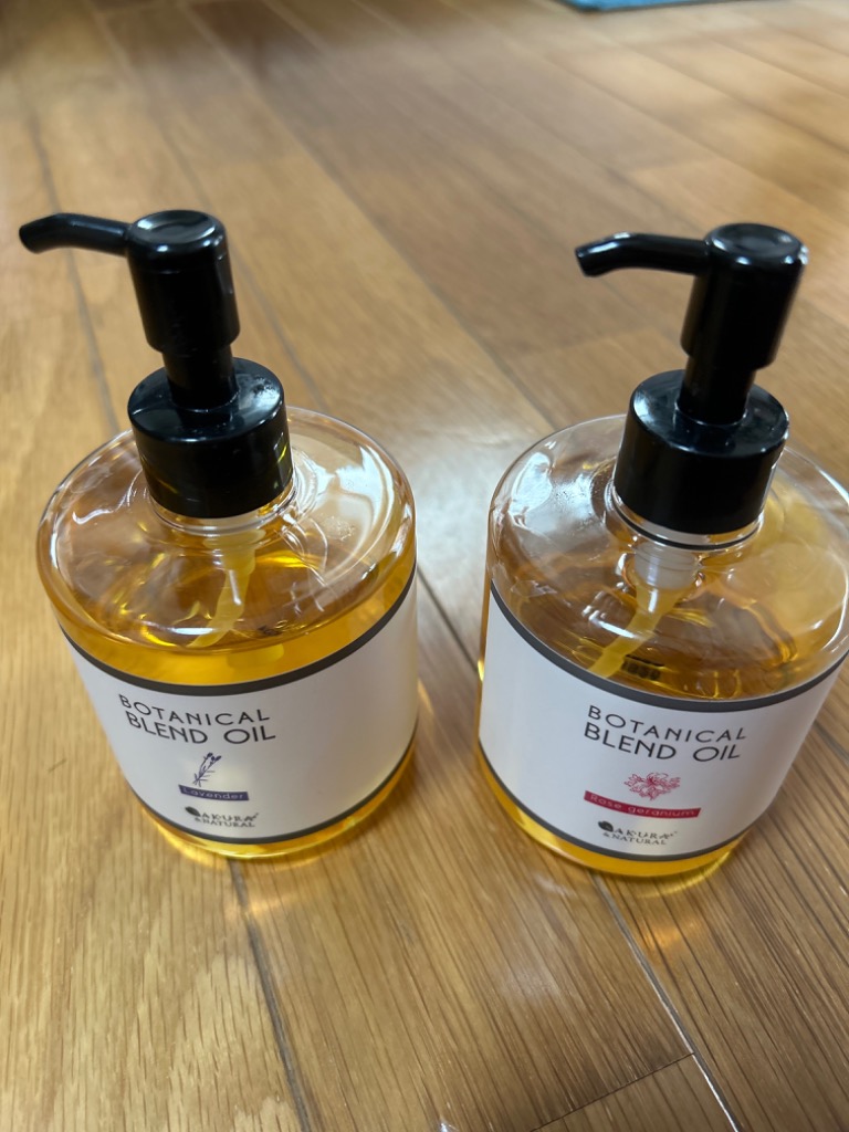 SAKURA＆NATURAL ボディオイル ラベンダー ブレンドオイル 300ml