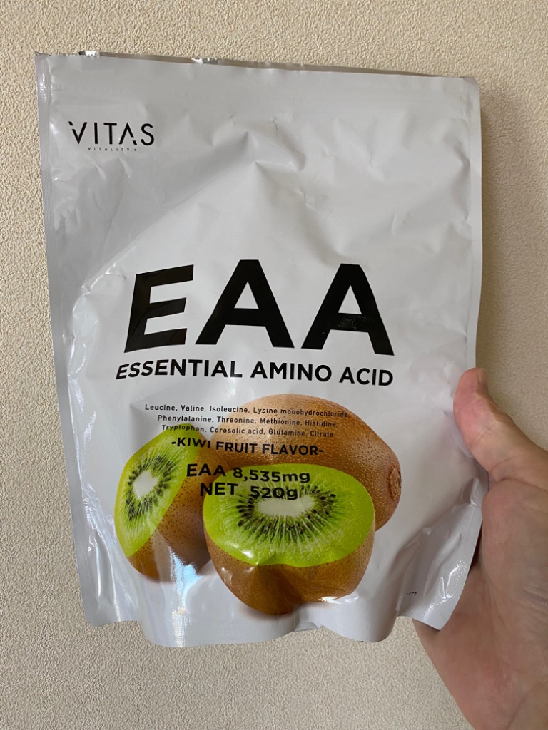 VITAS （バイタス） EAA キウイ風味 520g 必須アミノ酸9種類配合
