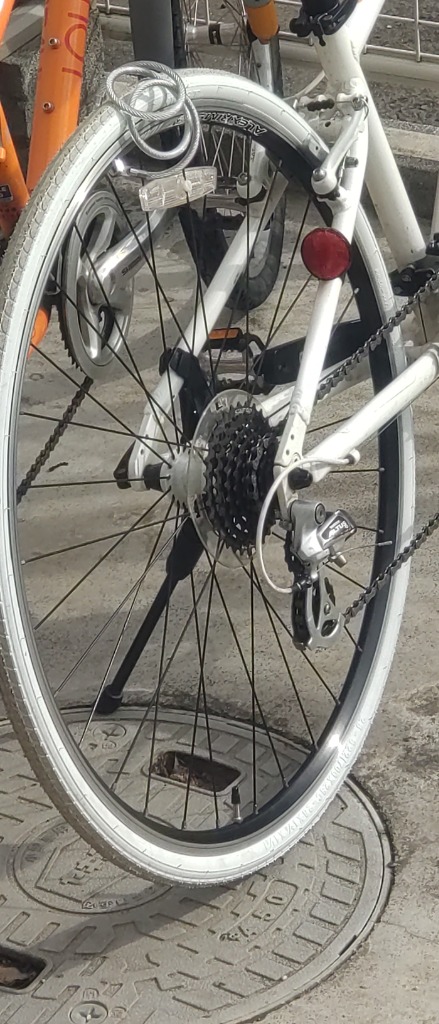自転車用タイヤ 2本セット ホワイト 700×28C KENDA社製Hybrid