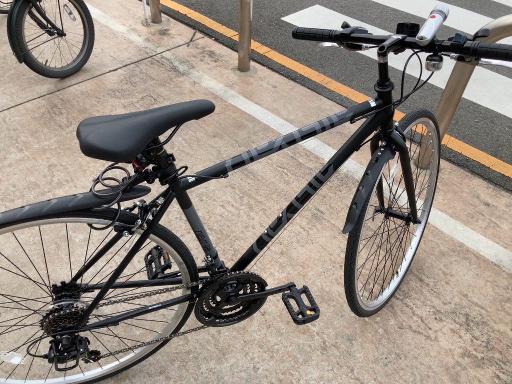 クロスバイク 21段変速ギア 700C 自転車 700×28C 27インチタイヤ