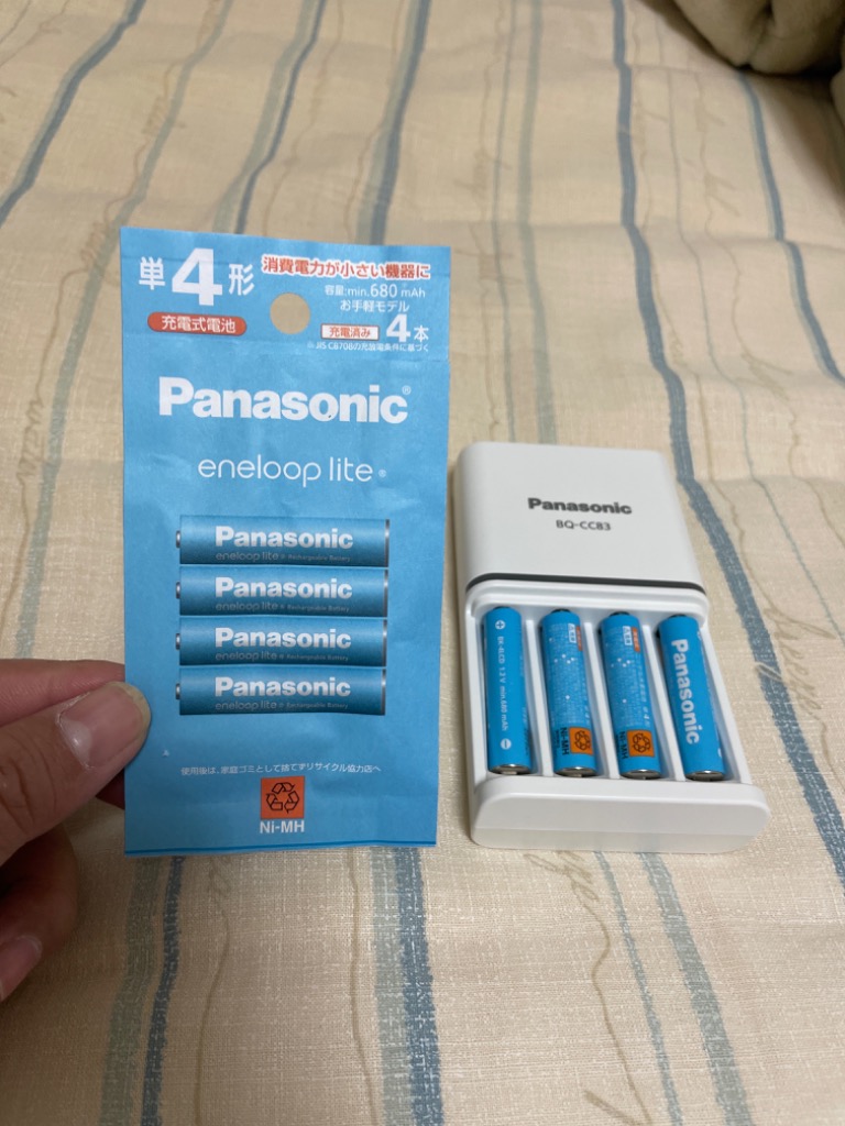 Panasonic - 【新品】エネループ 単4×4本 6箱 Panasonic（パナソニック） エネループ 単4形 4本パック｜BK