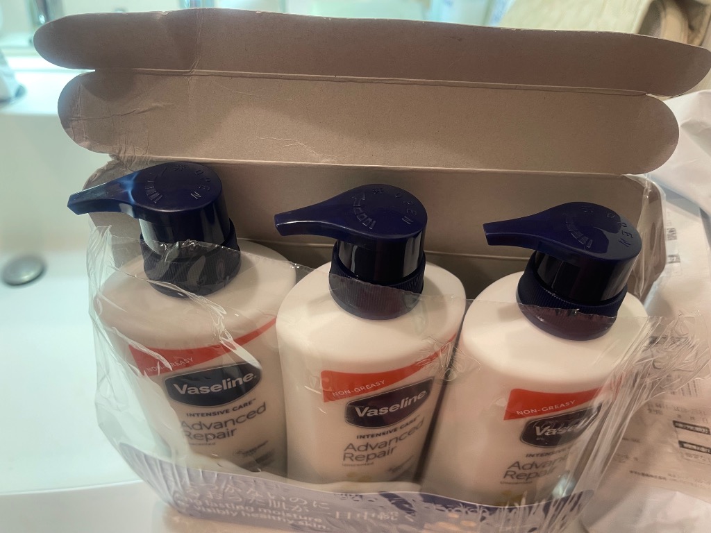 Vaseline ヴァセリン アドバンスドリペア ボディローション 3本