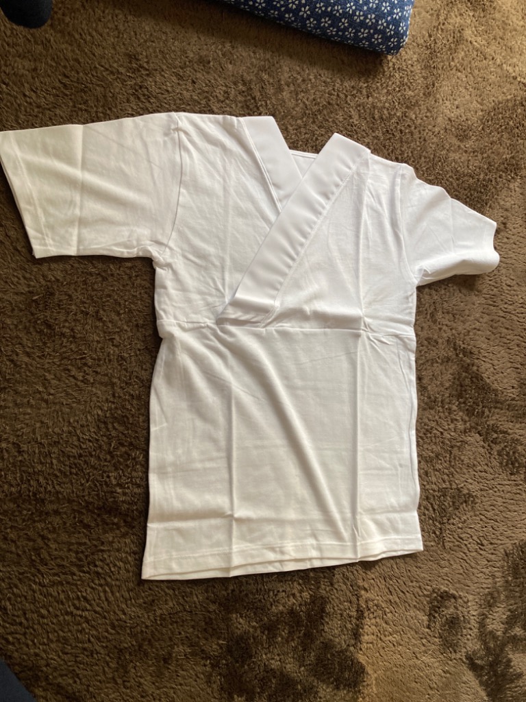 【Erie】Tシャツ襦袢「Tじゅばん」と筒袖のセット shi bun no san JUBAN Tシャツ 】 男性用 メンズ 襦袢衿Tシャツ