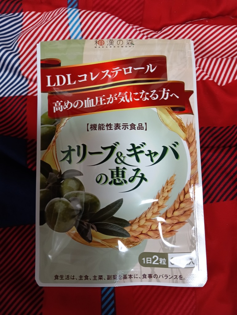 公式】血圧 コレステロール 下げる ギャバ GABA サプリ オリーブ＆ギャバの恵み 和漢の森 : gaba01 : 和漢の森 - 通販 -  Yahoo!ショッピング