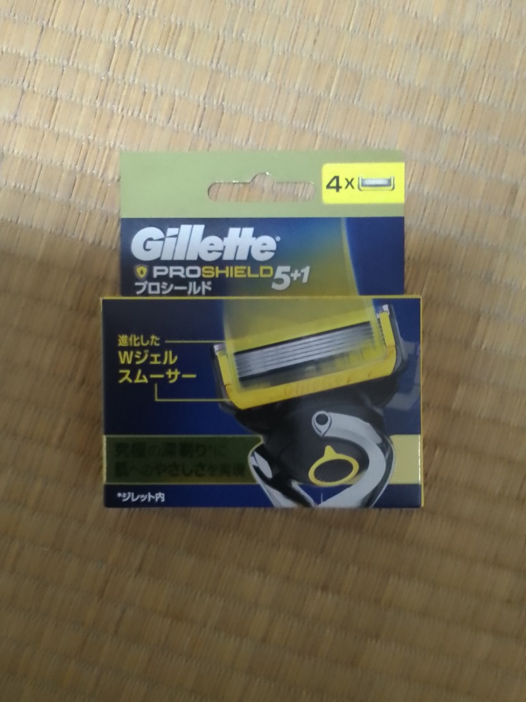 ジレット　プロシールド替刃4個入り✕4 内容量 Amazon.co.jp: Gillette ジレット プロシールド 替刃4コ入