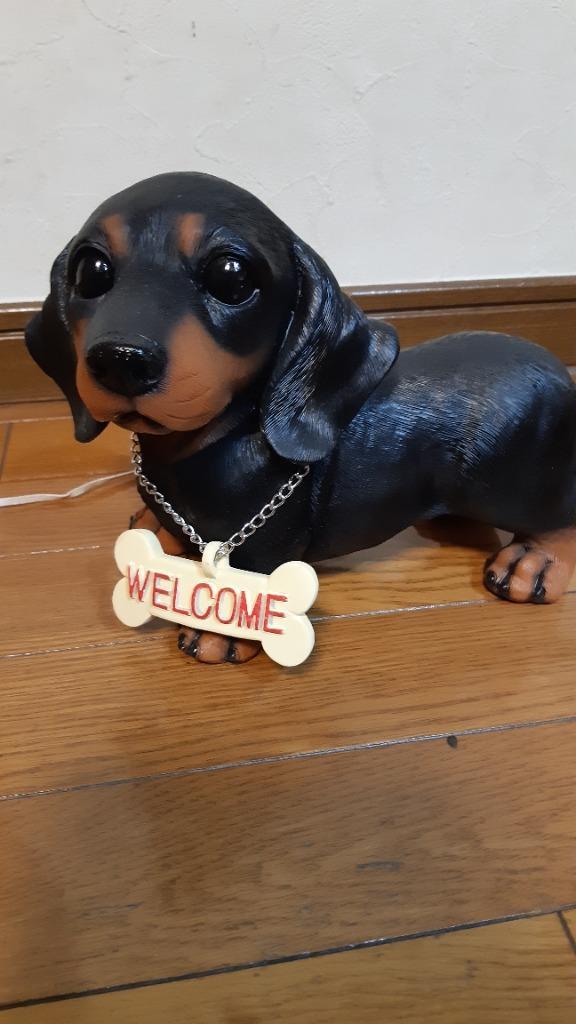 犬の置物 ダックスフンド おまけ ２００３H いぬ イヌ 動物 オーナメント オブジェ インテリア 庭 陶器 インテリア アニマルオブジェ リアルデス  :10000219:わくわくガーデン - 通販 - Yahoo!ショッピング